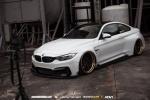 BMW M4 Coupe on ADV.1 Wheels (ADV7 Track Spec CS) 2015 года
